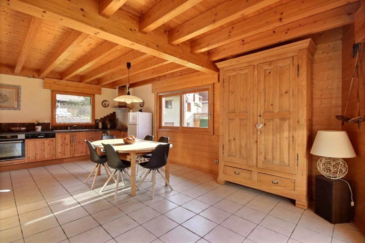 Chalet Wifi - Le Biot - 8 Personnes - Chalet Morand מראה חיצוני תמונה