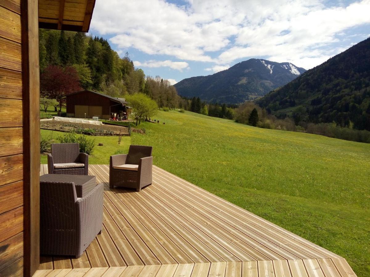 Chalet Wifi - Le Biot - 8 Personnes - Chalet Morand מראה חיצוני תמונה